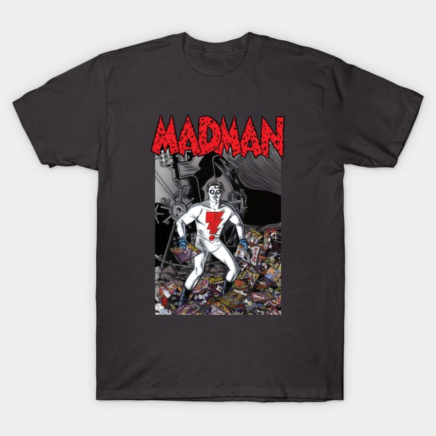 MADMAN The Vault! T-Shirt by MICHAEL ALLRED